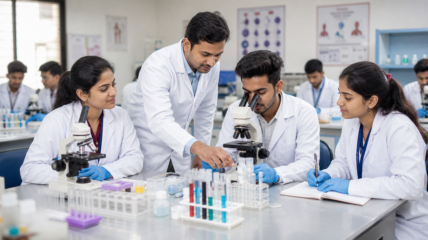 B.Voc Medical Lab Technology training
