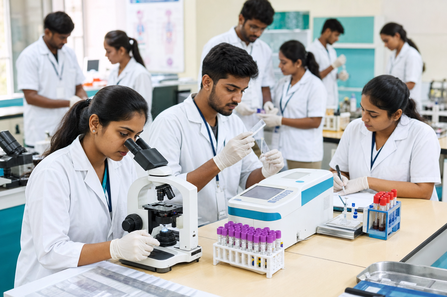 DMLT medical laboratory training