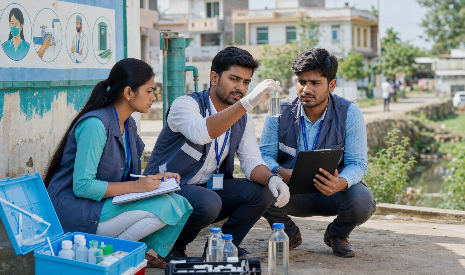 Health sanitary inspector field training