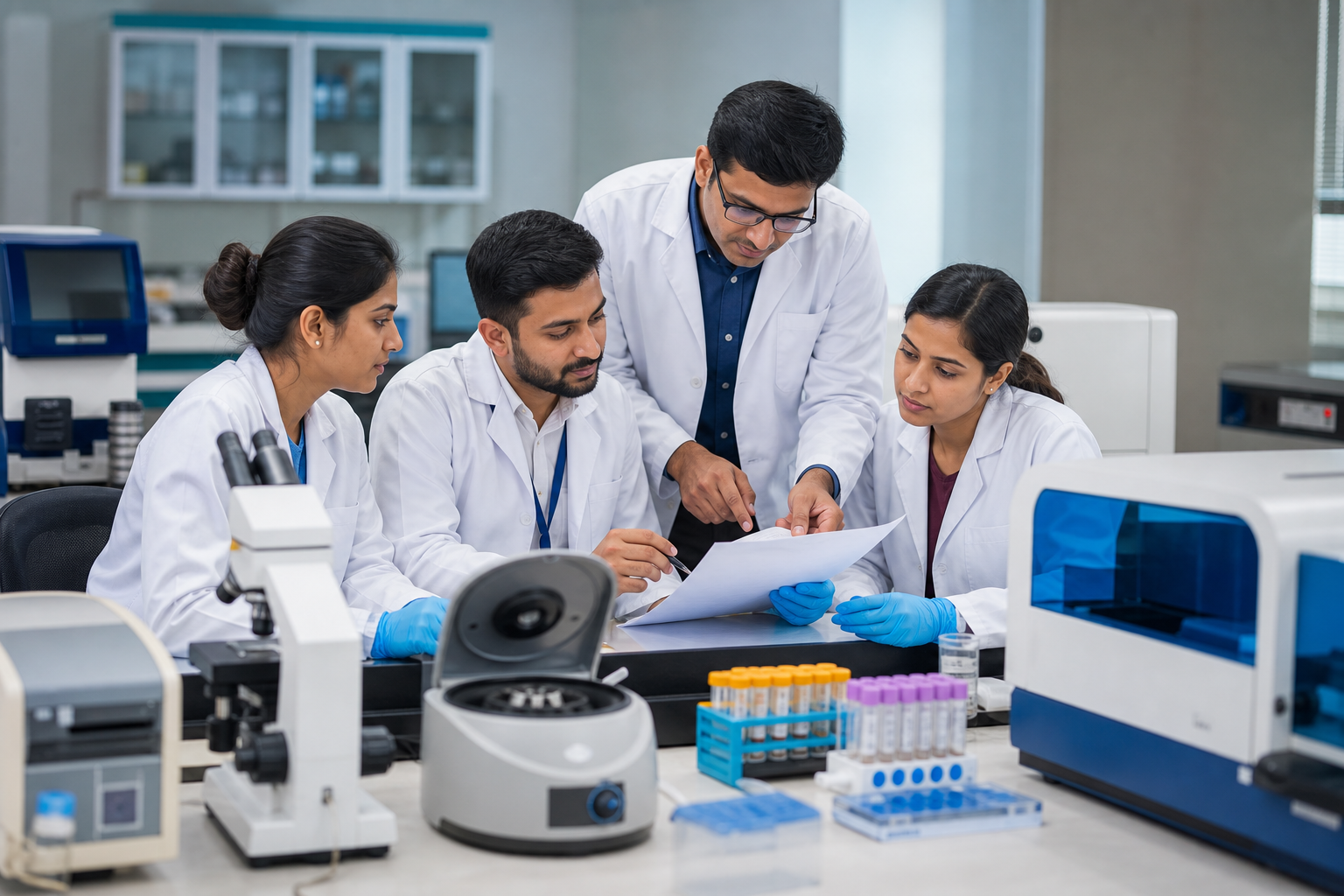 M.Voc Medical Lab Technology training